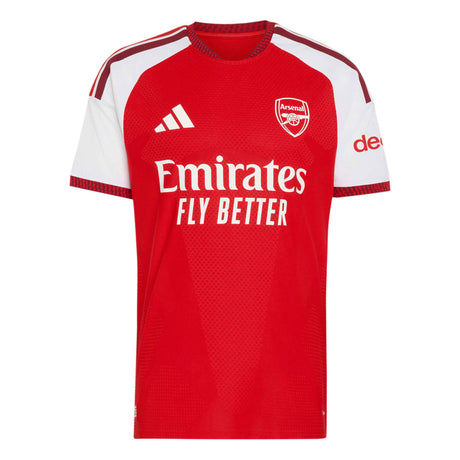 adidas Arsenal FC Men's Home Authentic 2026/27 Jersey Red Front