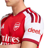 adidas Arsenal FC Men's Home Stadium 2026/27 Jersey Red Sleeve