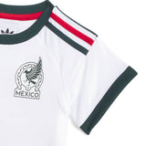 adidas Baby Mexico World Cup 2026 Away Mini Kit White Crest