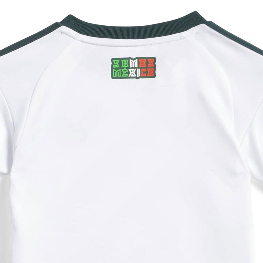 adidas Baby Mexico World Cup 2026 Away Mini Kit White Neck