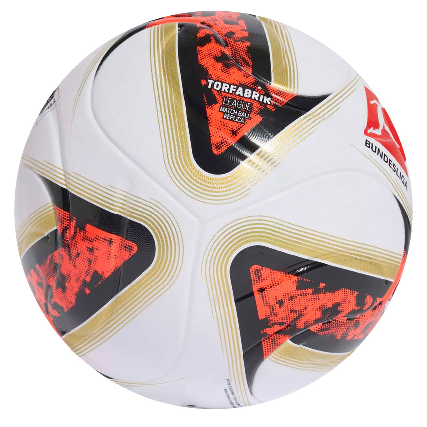 adidas Bundesliga 2026/27 Torfabrick League Ball White/Red/Black Back