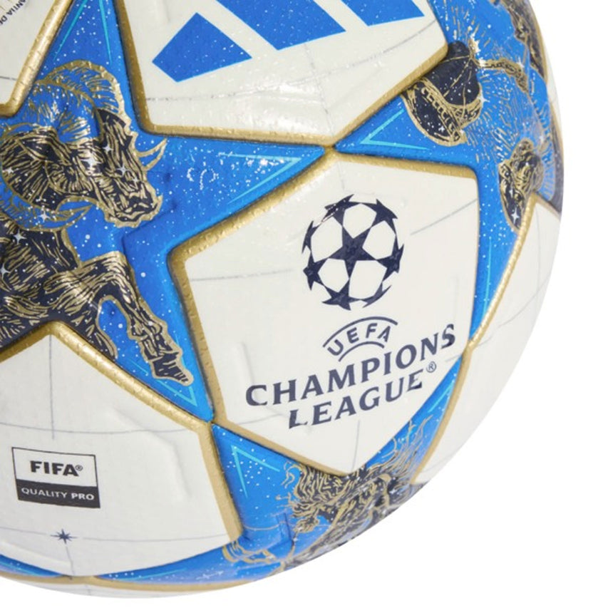adidas Champions League 2025/26 Official Match Ball White/Blue/Gold Back