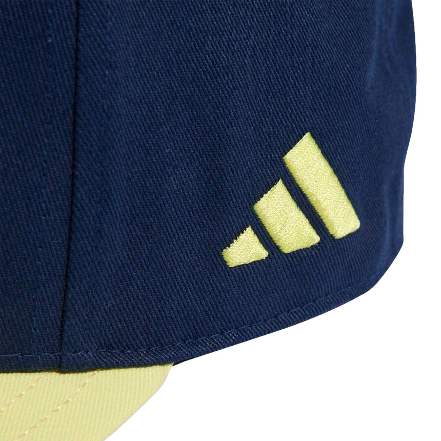 adidas Club America 2025/26 Snapback Cap Navy/Yellow Side