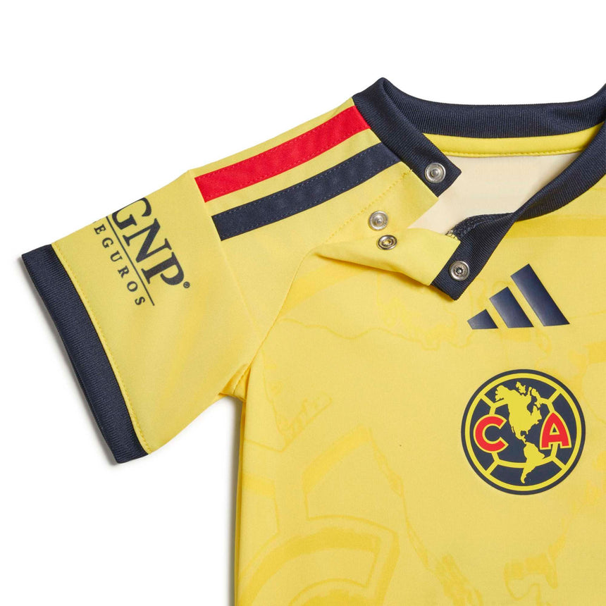adidas Club America Baby Home 2026/27 Mini Kit Yellow Crest