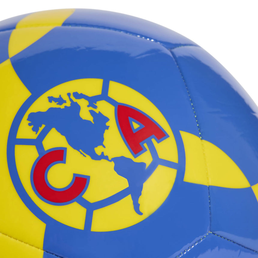 adidas Club America Club Ball Yellow/Black/Blue Crest