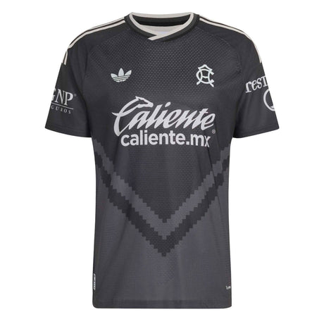adidas Club America Men's Away Authentic 2026/27 Jersey Black Front