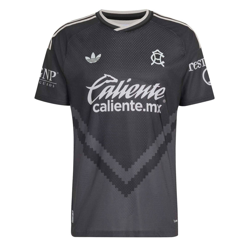 adidas Club America Men's Away Authentic 2026/27 Jersey Black Front