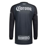 adidas Club America Men's Away Authentic Long Sleeve 2026/27 Jersey Black Back