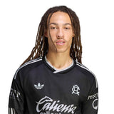 adidas Club America Men's Away Authentic Long Sleeve 2026/27 Jersey Black Crest