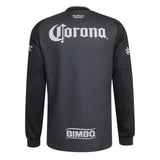 adidas Club America Men's Away Stadium Long Sleeve 2026/27 Jersey Black Back