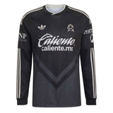 adidas Club America Men's Away Stadium Long Sleeve 2026/27 Jersey Black Front
