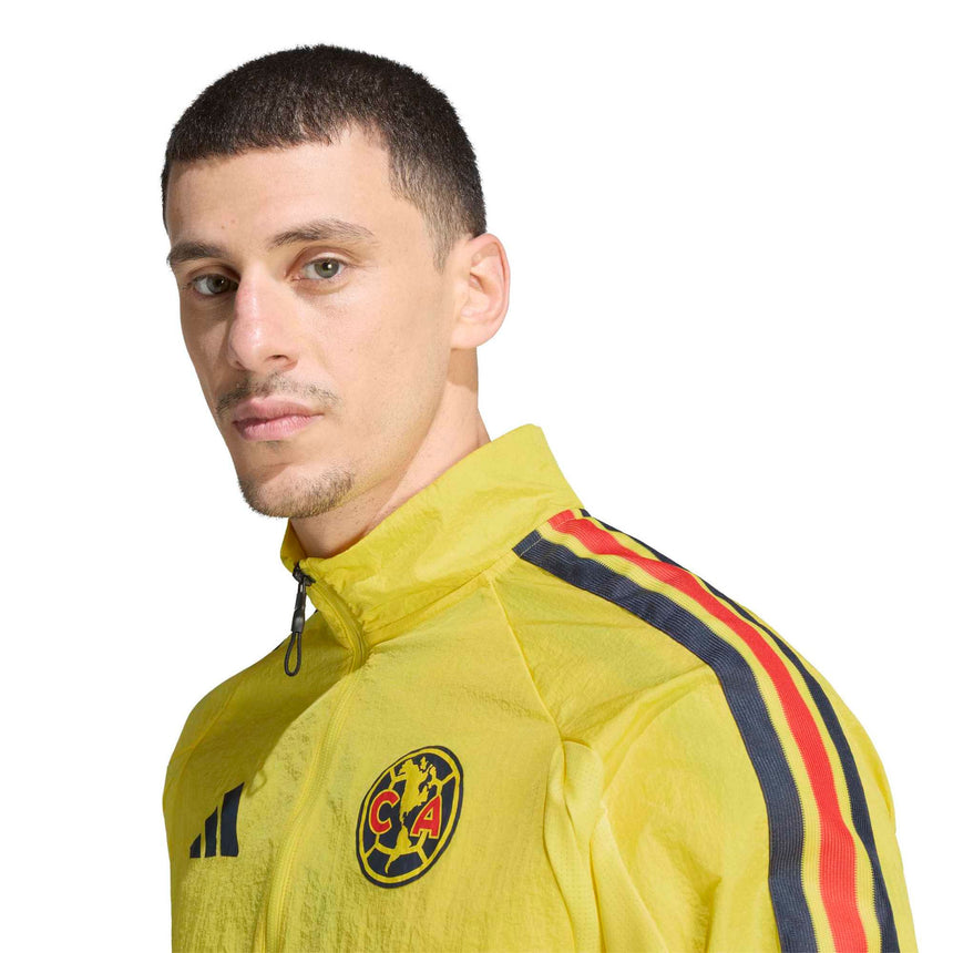 adidas Club America Men's Home Anthem 2026/27 Jacket Yellow Crest
