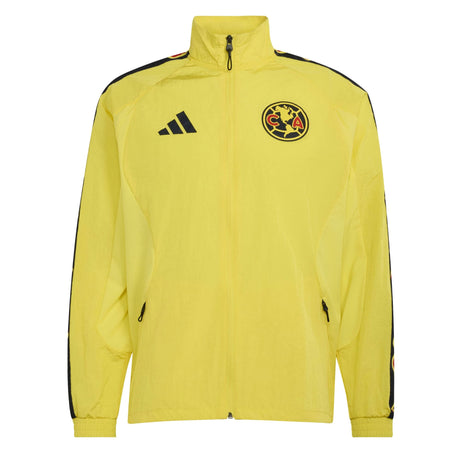 adidas Club America Men's Home Anthem 2026/27 Jacket Yellow Front