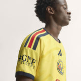 adidas Club America Men's Home Climacool+ 2026/27 Jersey Yellow Sleeve