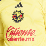 adidas Club America Men's Home Stadium Long Sleeve 2026/27 Jersey Yellow Crest