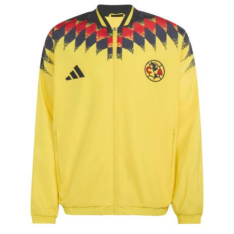 adidas Club America Men's Track Jacket Yellow Front