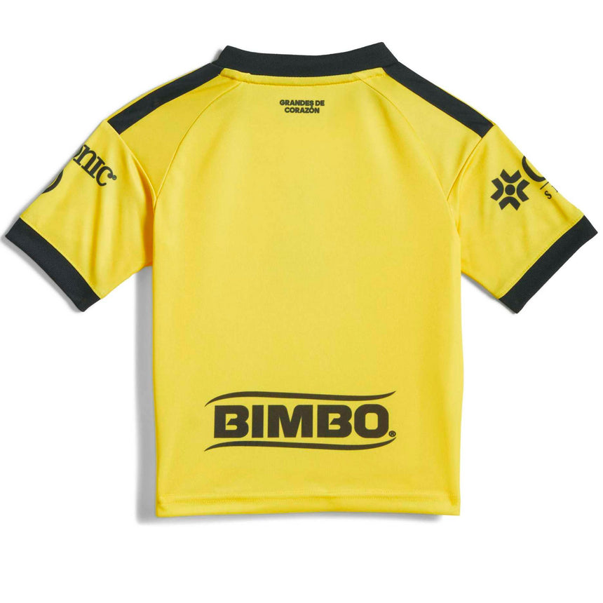 adidas Club America Toddler Home 2026/27 Mini Kit Yellow Back