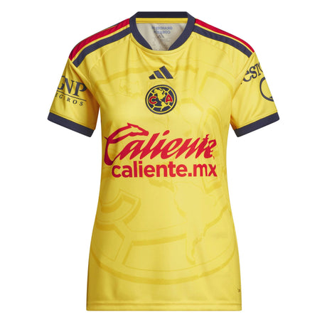 adidas Club America Women's Home Stadium 2026/27 Jersey Yellow Front