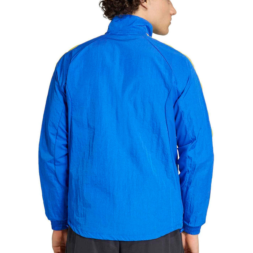 adidas Colombia Men's Home Anthem Jacket  Blue/Yellow Back