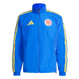 adidas Colombia Men's Home Anthem Jacket  Blue/Yellow Front