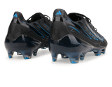 adidas Men's F50 Hyperfast Elite FG Black/Blue Heel