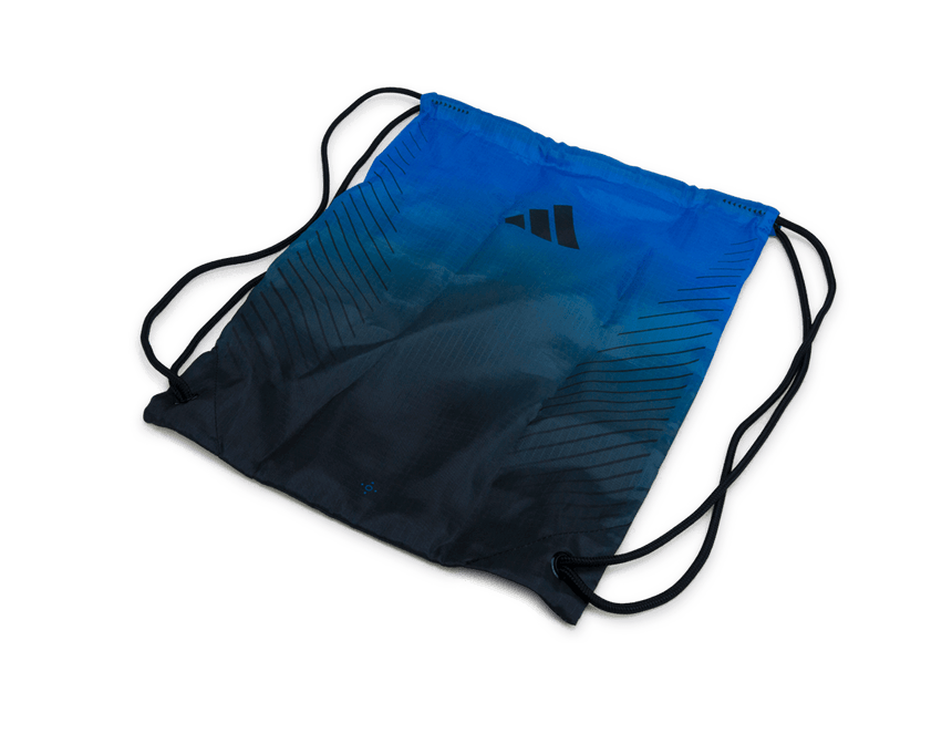 adidas Men's F50 Hyperfast Elite FG Black/Blue Shoe Bag