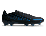adidas Men's F50 Hyperfast Elite FG Black/Blue Side