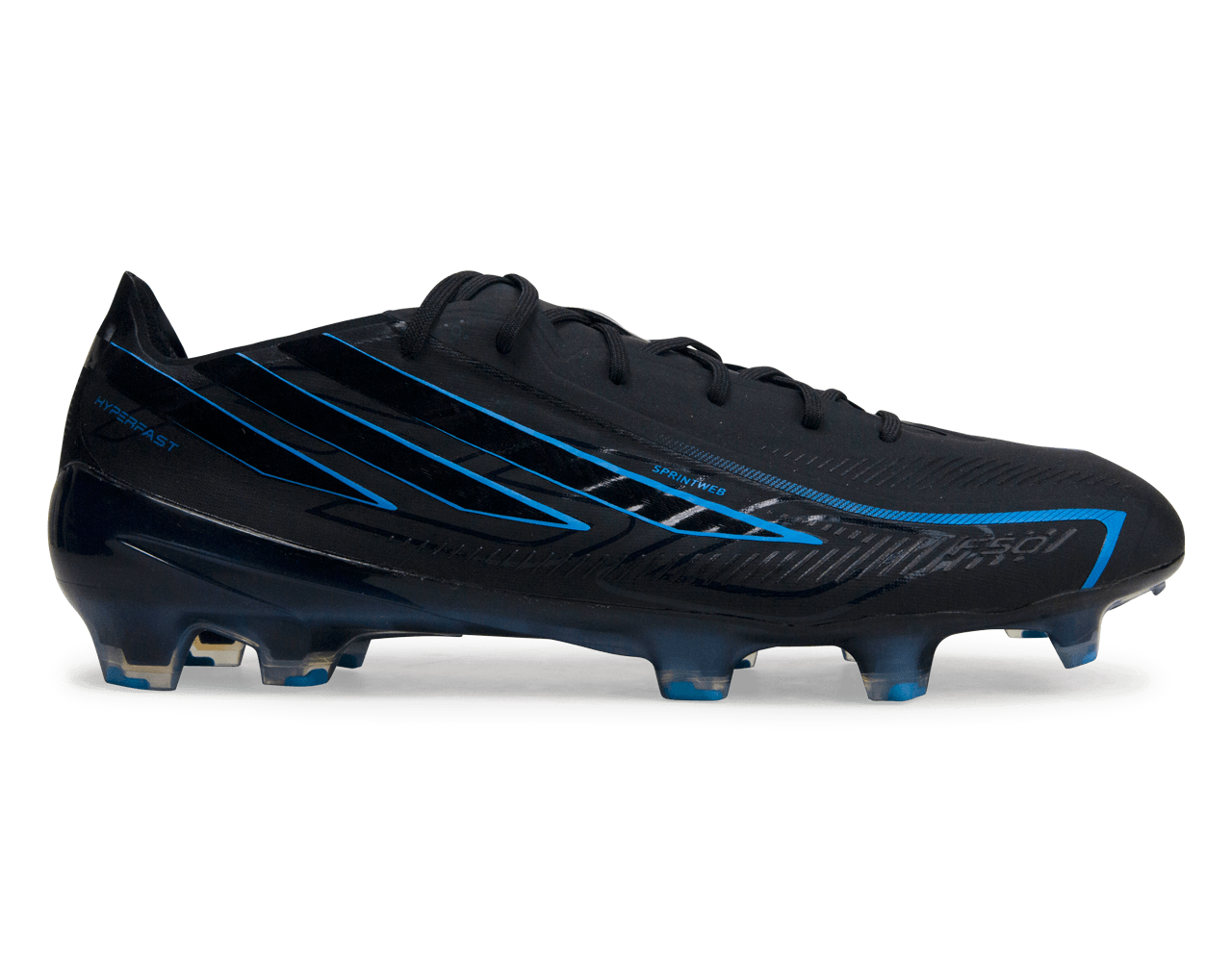 27cm F50 HYPERFAST ELITE FGソール　早い者勝ち adidas Men's F50 Hyperfast Elite FG Black/Blue – Azteca Soccer