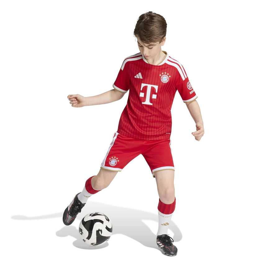 adidas FC Bayern Munich Kids Home Stadium 2026/27 Jersey Red Model