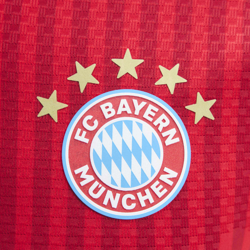 adidas FC Bayern Munich Men's Home Authentic 2026/27 Jersey Red Crest
