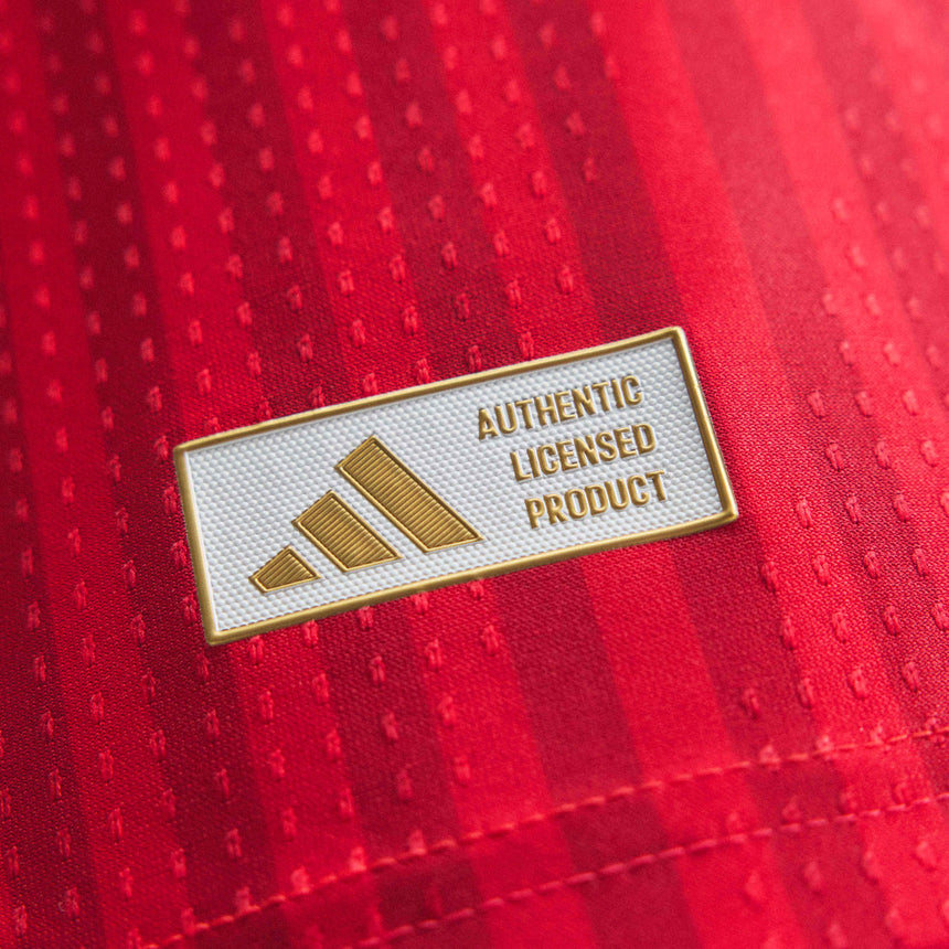 adidas FC Bayern Munich Men's Home Authentic 2026/27 Jersey Red Hem