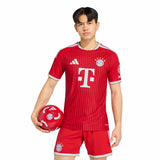 adidas FC Bayern Munich Men's Home Authentic 2026/27 Jersey Red Crest