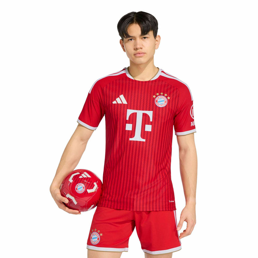 adidas FC Bayern Munich Men's Home Authentic 2026/27 Jersey Red Crest