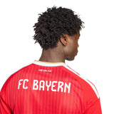 adidas FC Bayern Munich Men's Home Stadium 2026/27 Jersey Red Neck