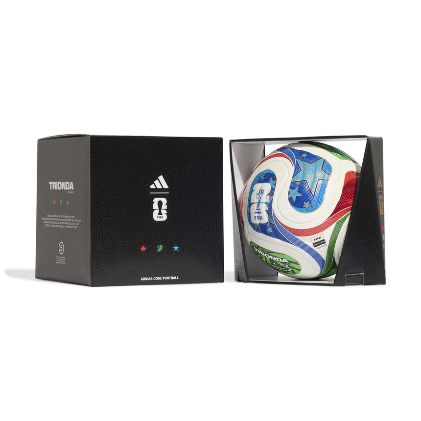 adidas FIFA 2026 World Cup Trionda Pro Official Match Ball Red/Green/Blue Case