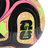 adidas FIFA 2026 World Cup Trionda Club Ball Black/Green/Pink Detail