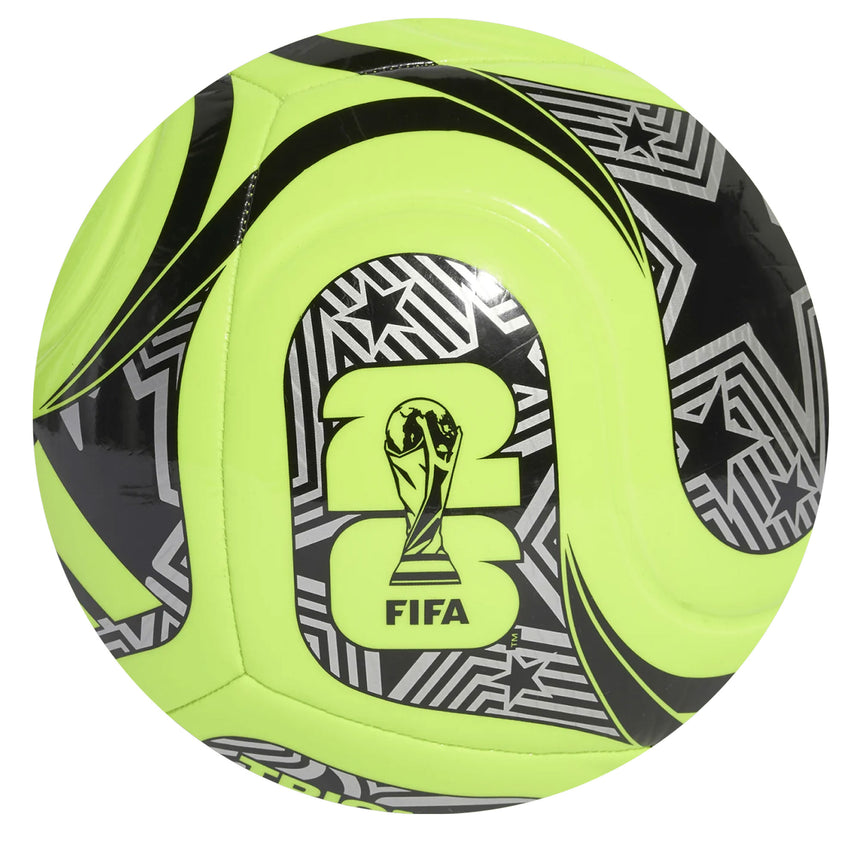 adidas FIFA 2026 World Cup Trionda Club Ball Green/Black/Silver Front