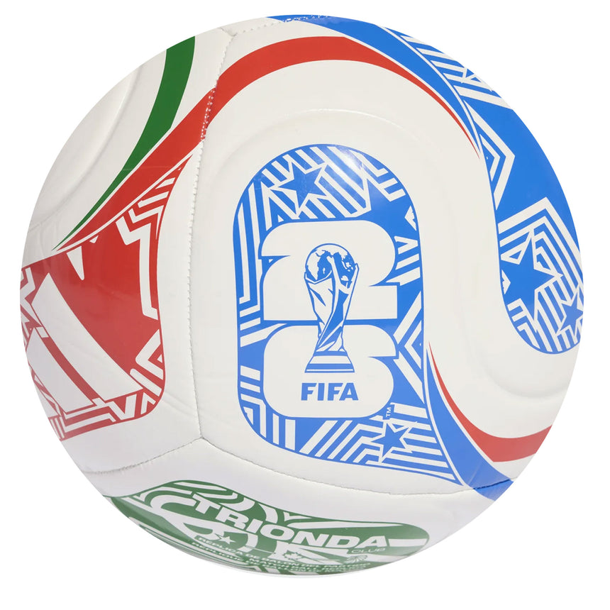 adidas FIFA 2026 World Cup Trionda Club Ball Red/Green/Blue Front