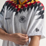 adidas Germany Men's Home Throwback 1994 Jersey White Sleeve