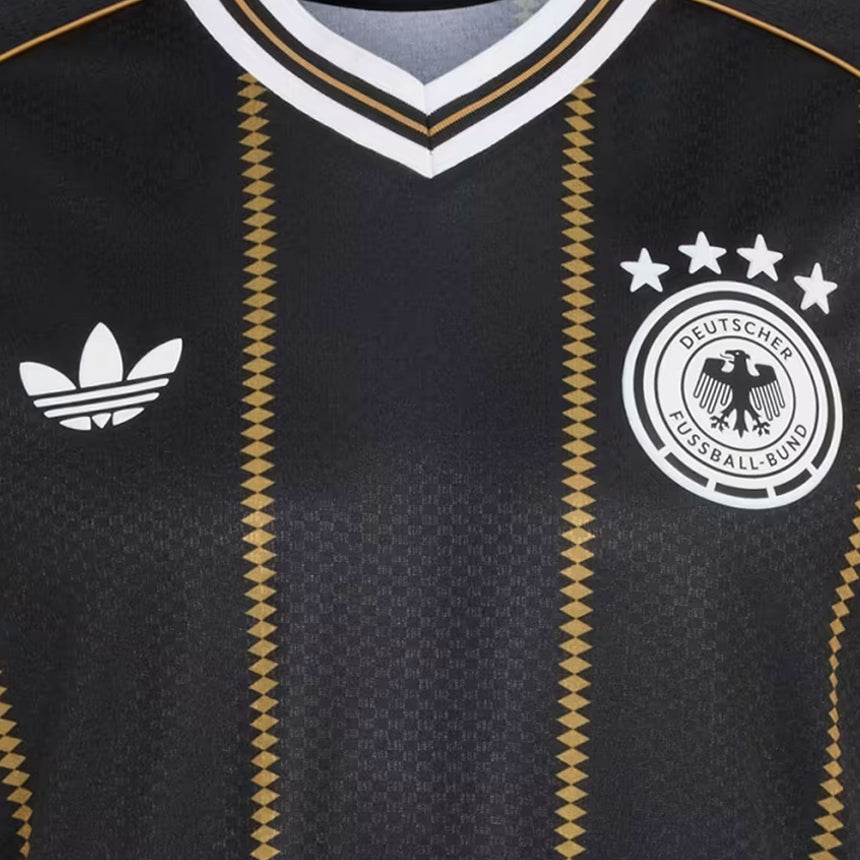adidas Germany Men's Third Stadium 2026 Jersey Black Crest