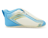 Adidas Infant F50 Messi Crib Shoes Infant Ivory/Sea Blue/Ice Blue Side
