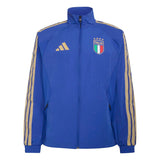 adidas Italy Men's Home Anthem Jacket Blue Front
