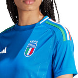 adidas Italy Women's Home 2024/25 Jersey Blue Crest