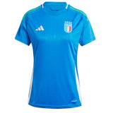 adidas Italy Women's Home 2024/25 Jersey Blue Front