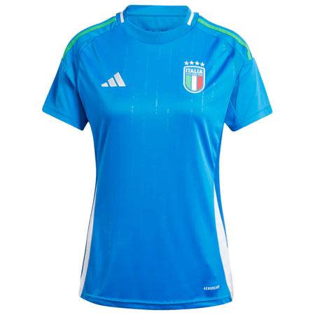 adidas Italy Women's Home 2024/25 Jersey Blue Front