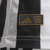 adidas Juventus Men's Home Authentic 2026/27 Jersey White/Black Hem