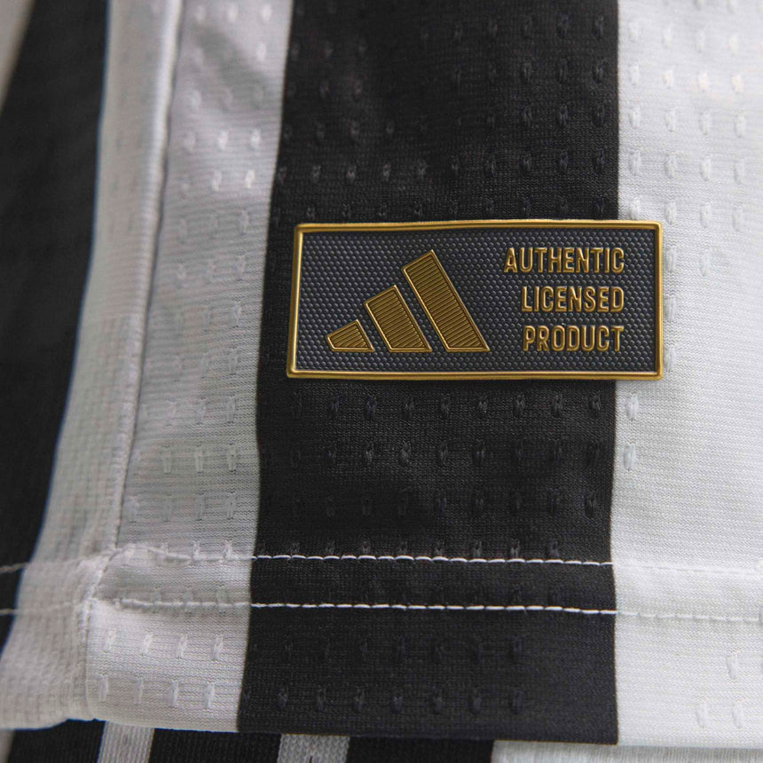 adidas Juventus Men's Home Authentic 2026/27 Jersey White/Black Hem
