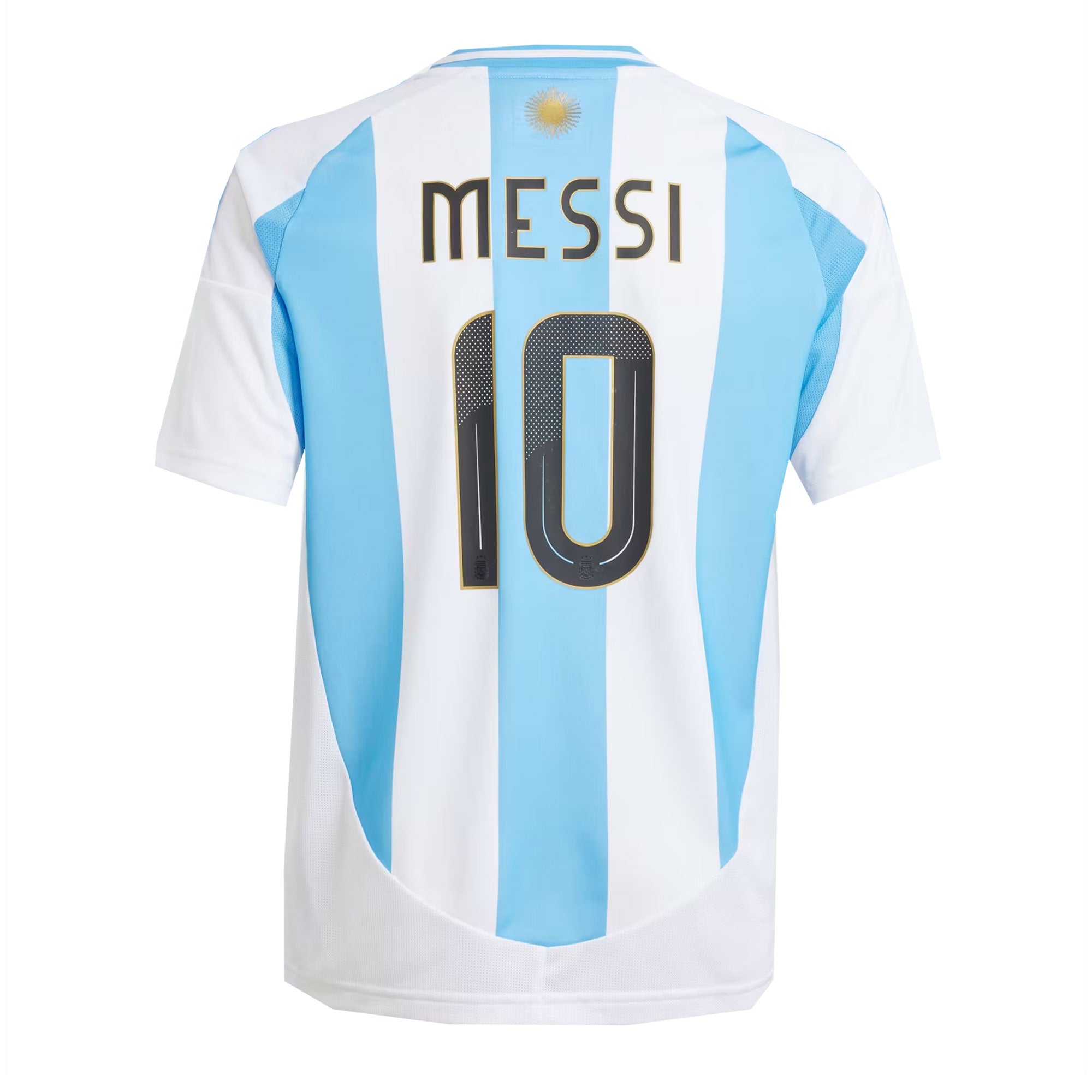 adidas Argentina Youth Home Stadium 2024/25 Soccer Jersey w/ Messi