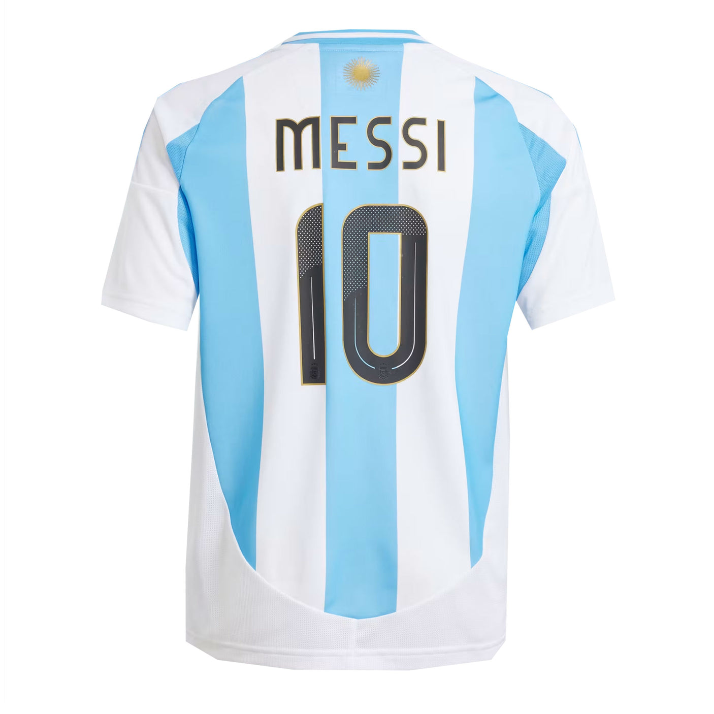 adidas Kids Argentina 2024/25 Home Jersey w/ Messi #10 Printing Back