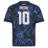 adidas Kids Argentina World Cup 2026 Away Jersey w/ Messi #10 Printing Back